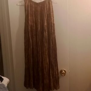 Howard Wolf full Length rayon skirt Size 8